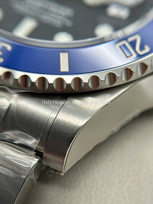 Купити годинник Точна копія Rolex Submariner Date 41 mm Smurf ref