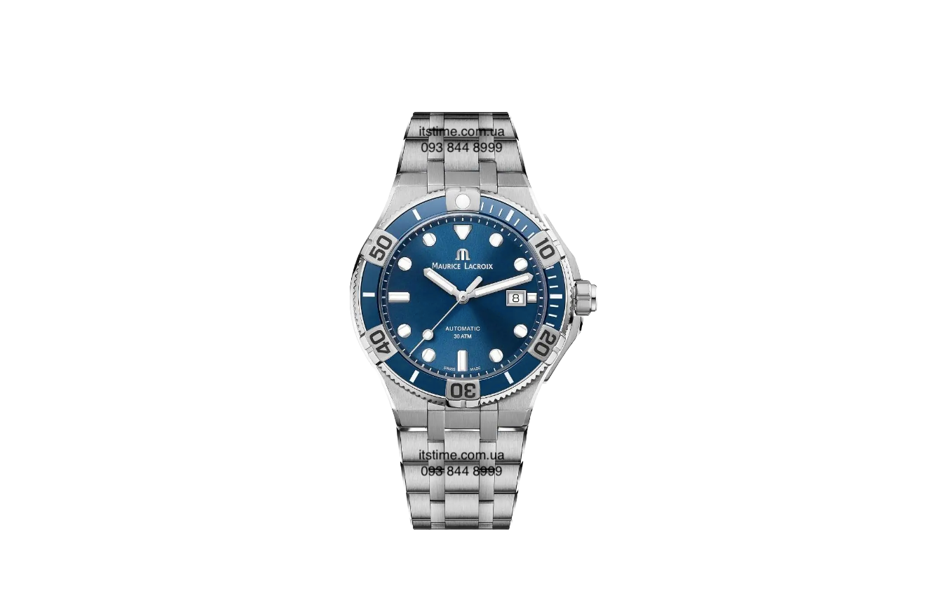 Механічний годинник MAURICE LACROIX AIKON 43 MM BLUE DIAL AI 6058