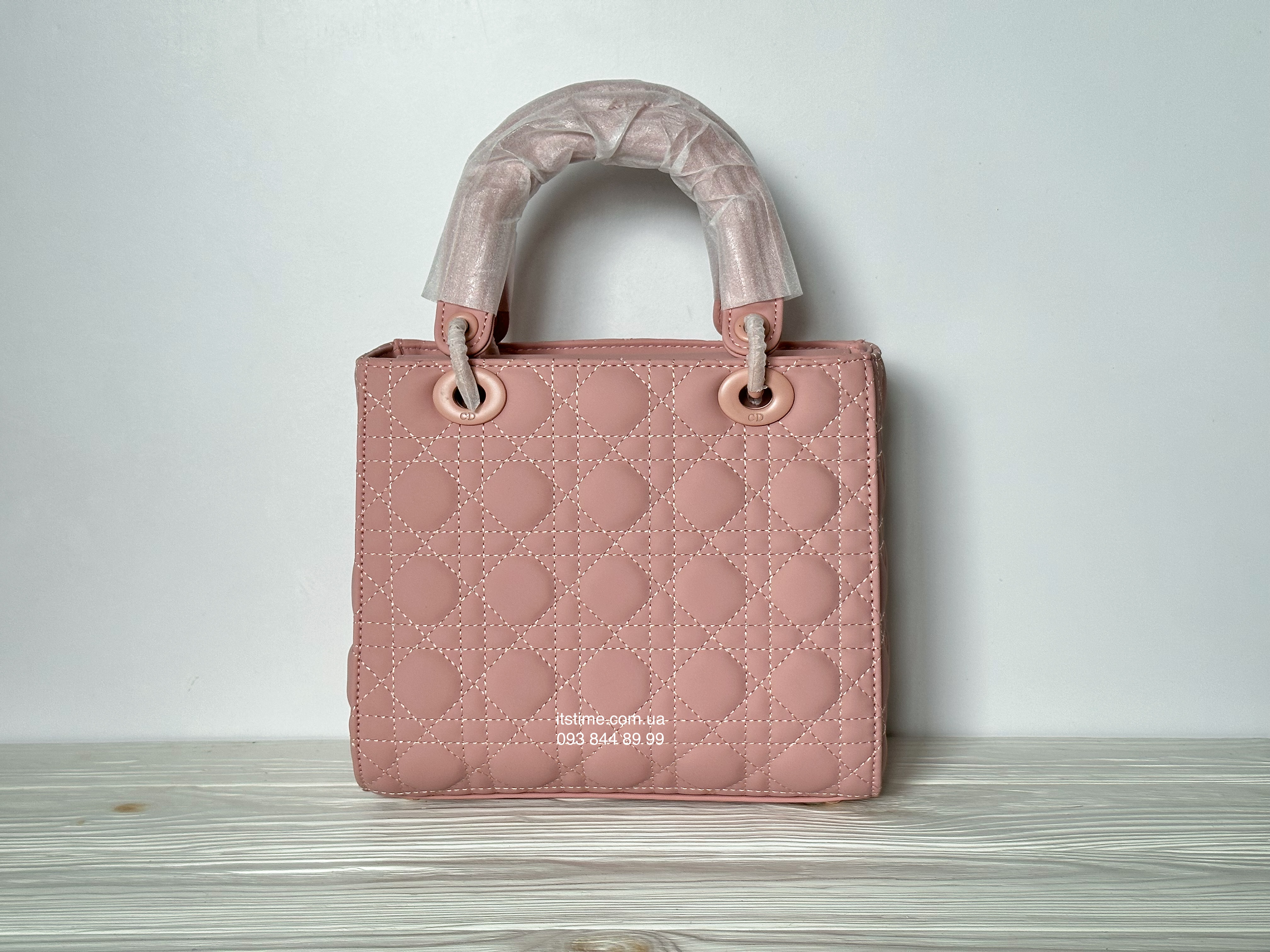 Купити модну сумку Dior | Сумка рожева LADY MEDIUM BAG за 110.00 $