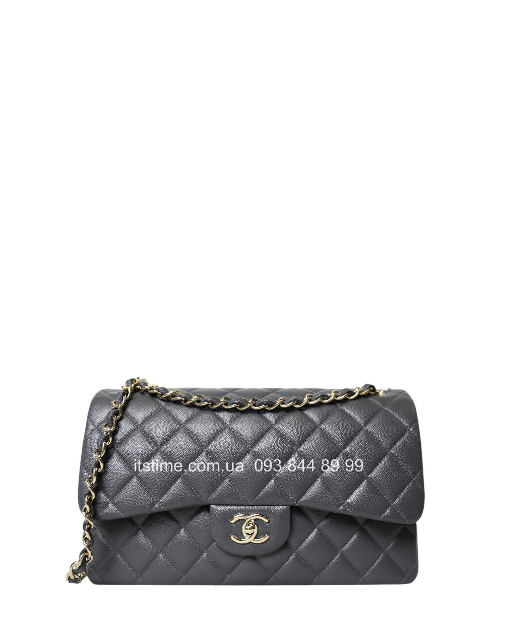 Купити модну сумку Chanel | Jumbo Classic Double Flap Bag Grey