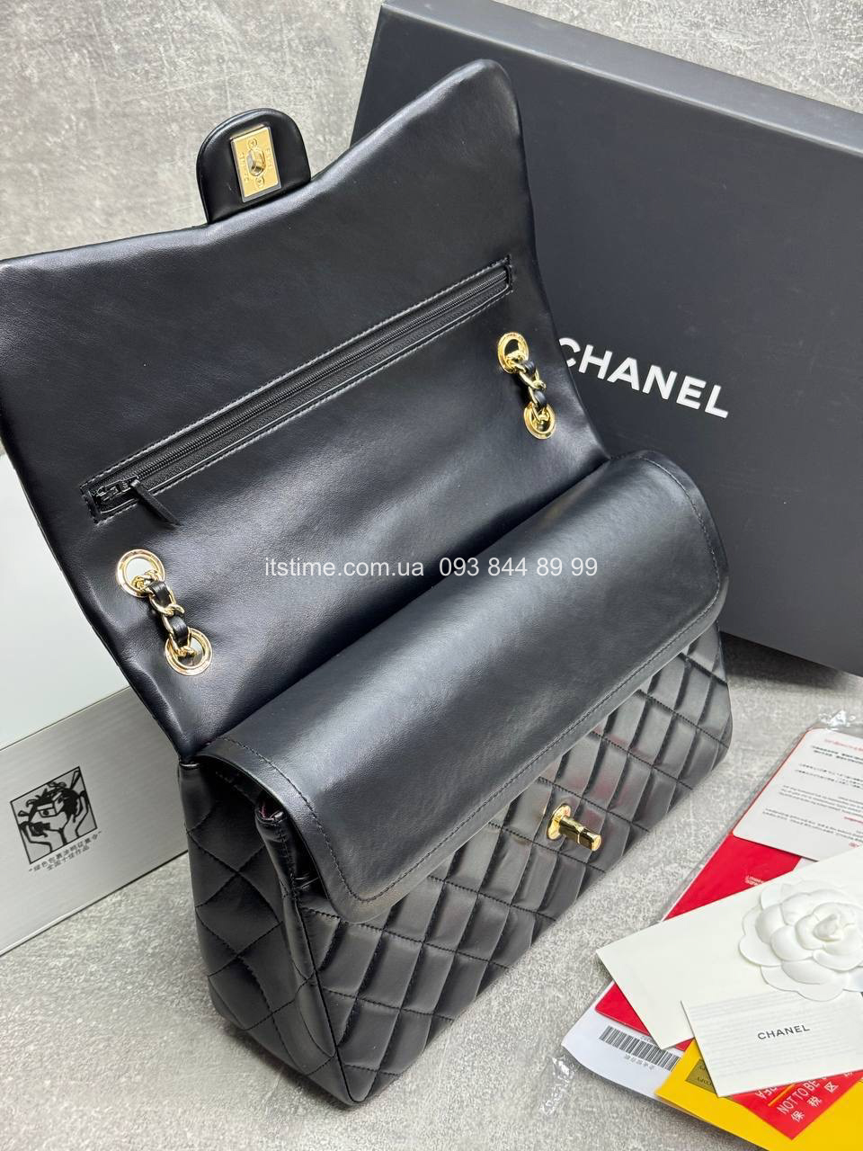 Купити модну сумку Chanel | Classic Double Flap Bag Black Caviar