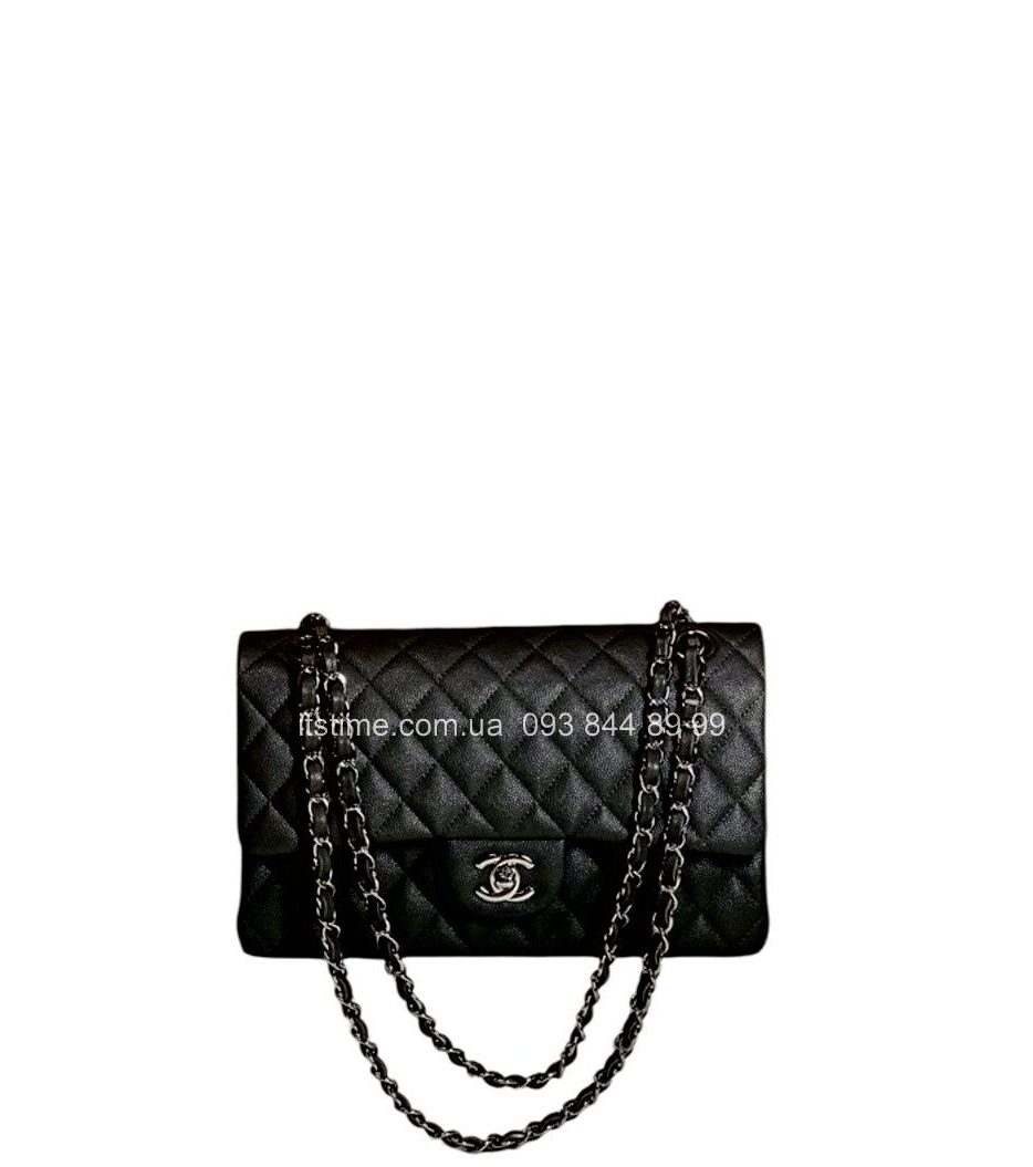 Купити модну сумку Chanel | Classic Double Flap Bag Black Caviar