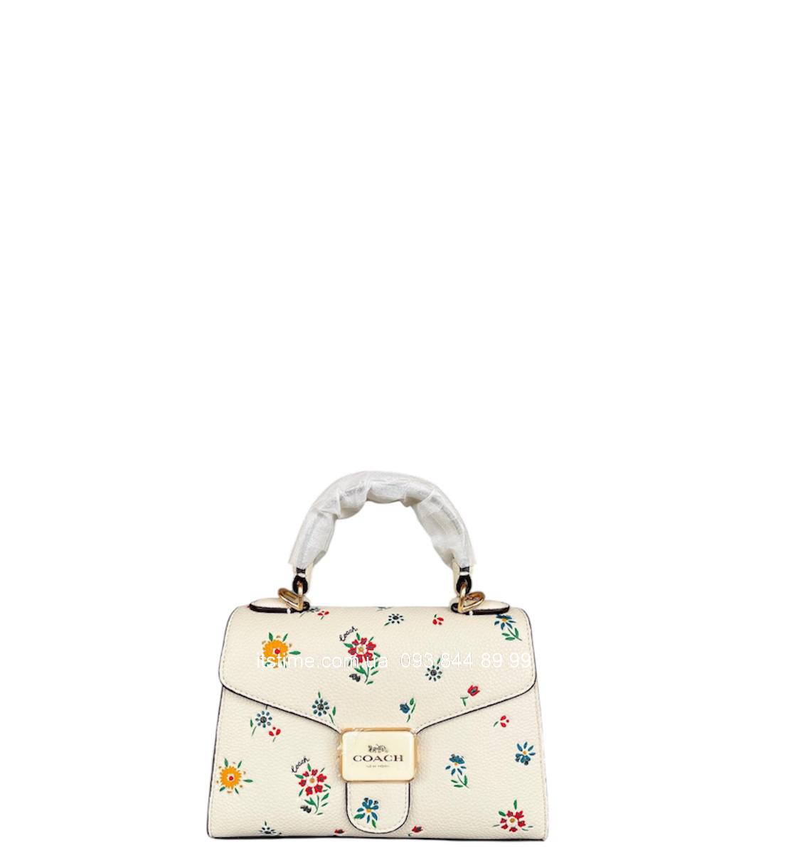 Купити модну сумку Coach | Pepper Satchel In White Floral за 500.00 $