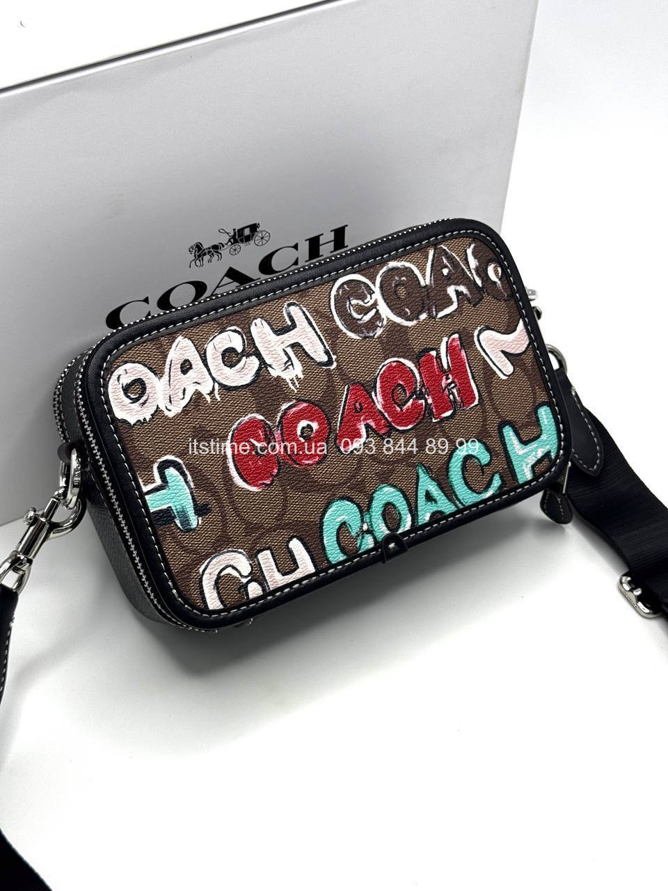 Купити модну сумку Coach | X Mint + Serf Wyatt Crossbody In