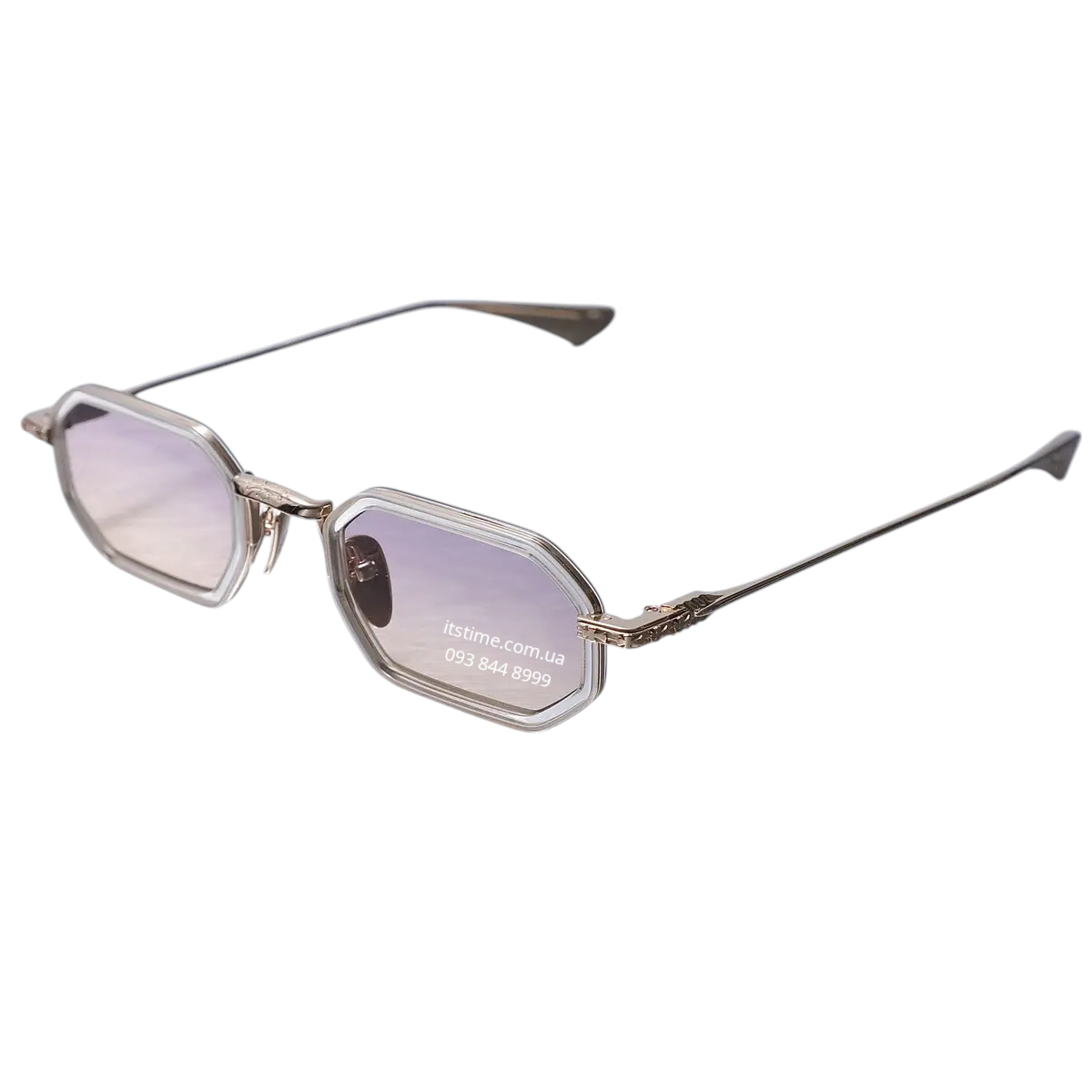 Сонцезахисні окуляри Chrome Hearts Stylida Sunglasses Crystal gold