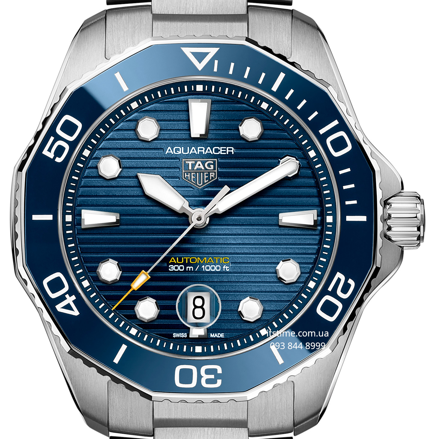Refurbished TAG Heuer Aquaracer Professional 300 Date 43 mm Blue